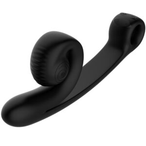 SNAIL VIBE – VIBRADOR CURVO PRETO