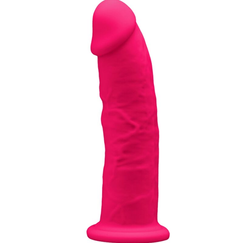 Ilhaerotica - SILEXD - MODELO 2 PÊNIS REALÍSTICO PREMIUM SILEXPAN SILICONE FÚCSIA 15 CM