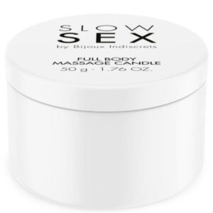 BIJOUX INDISCRETS – SLOW SEX VELA DE MASSAGEM CORPORAL 50 G