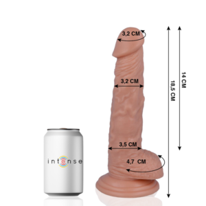 MR INTENSE – 13 PÊNIS REALÍSTICO 18.5 CM -O- 3.2 CM
