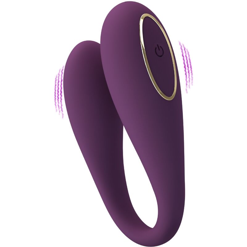 Ilhaerotica - PRETTY LOVE - AUGUST VIBRADOR DE PRAZER DUPLO GLOBAL REMOTO