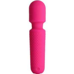 ARMONY – YOUR MAGIC MASSAGER E VIBRADOR RECARREGÁVEL 10 VIBRAÇÕES VARINHA PONTOS ROSA