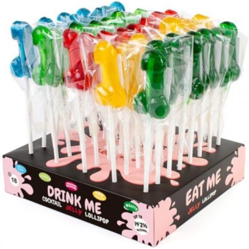 Ilhaerotica - SECRETPLAY - DISPLAY VARIEDADE DE PÊNIS COM ÁLCOOL 40 UNIDADES