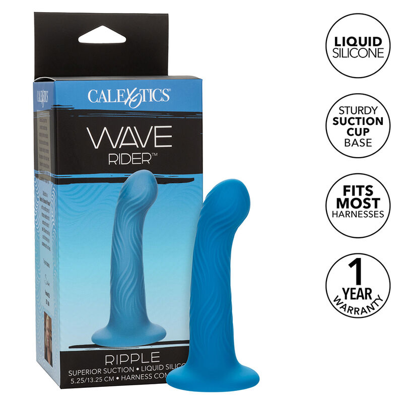 Ilhaerotica - CALEXOTICS - WAVE RIDER RIPPLE PLUG ANAL AZUL