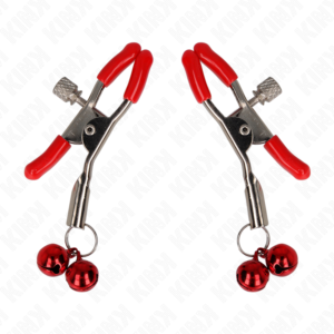 KINK – GRAMPO DE BICO DUPLO VERMELHO VERMELHO 6 CM