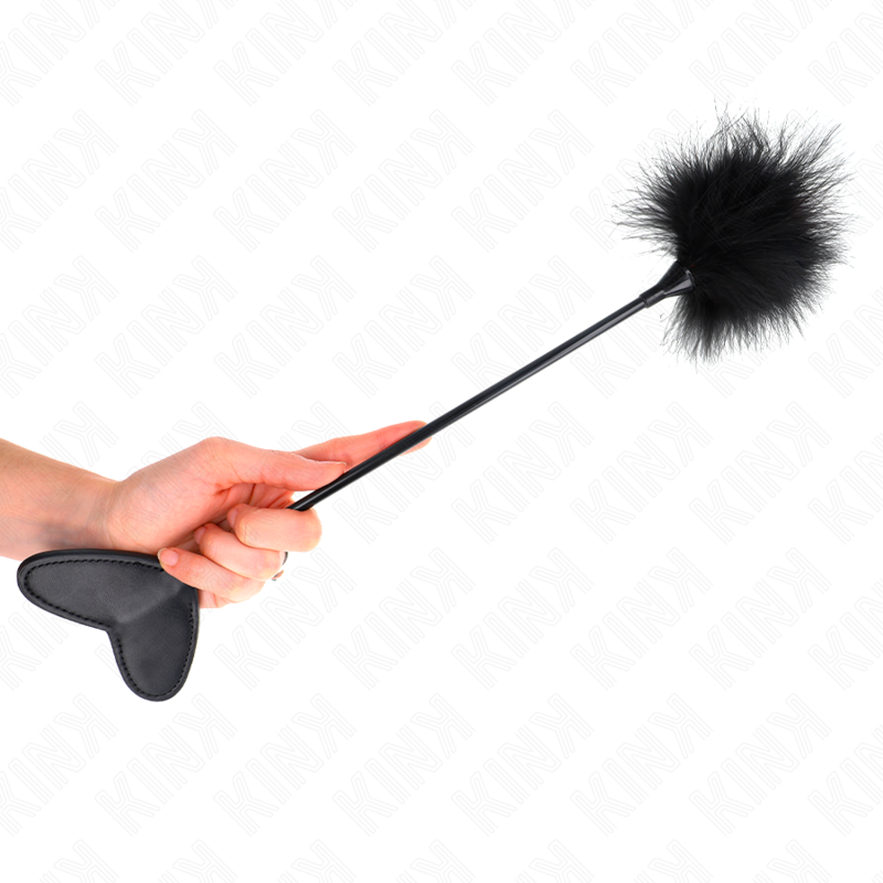 Ilhaerotica - KINK - PENAS DE CÓCEGAS COM PÁ DE CORAÇÃO 31 CM
