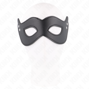 KINK – MÁSCARA DE COURO COM REBITES MODELO 1 26 x 8 CM