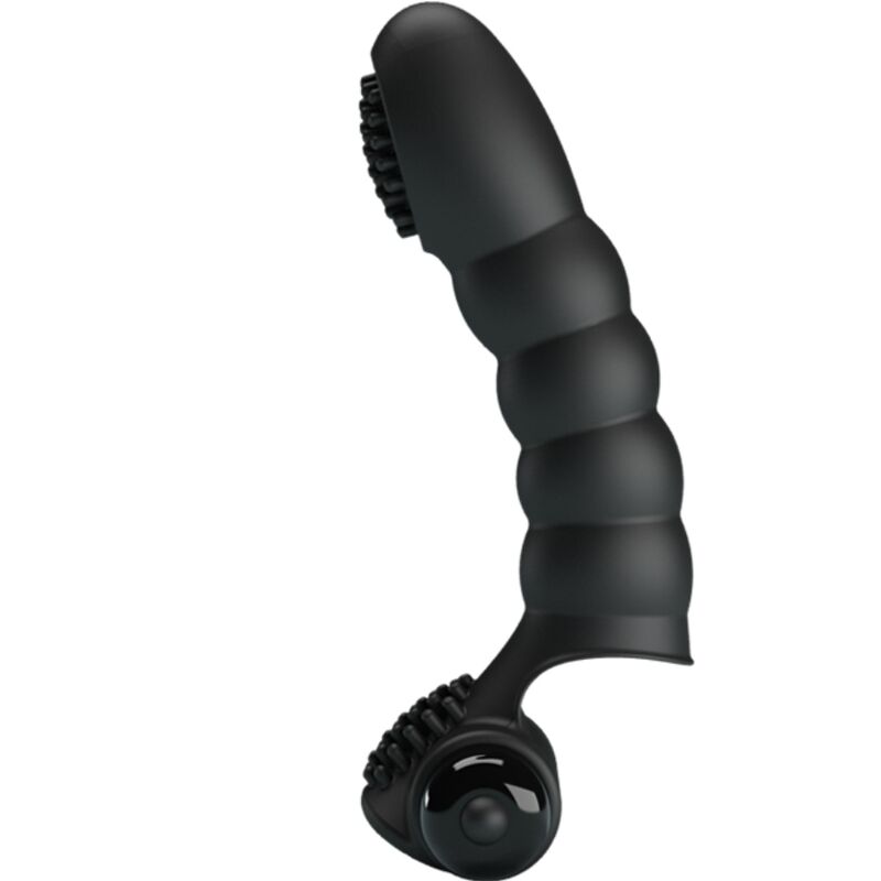 Ilhaerotica - PRETTY LOVE - VIBRADOR DE DEDO ALEXANDER 10 VIBRAÇÕES PRETO