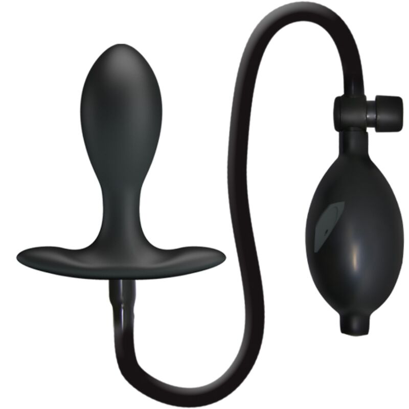 Ilhaerotica - PRETTY LOVE - PLUG ANAL INFLÁVEL PRETO
