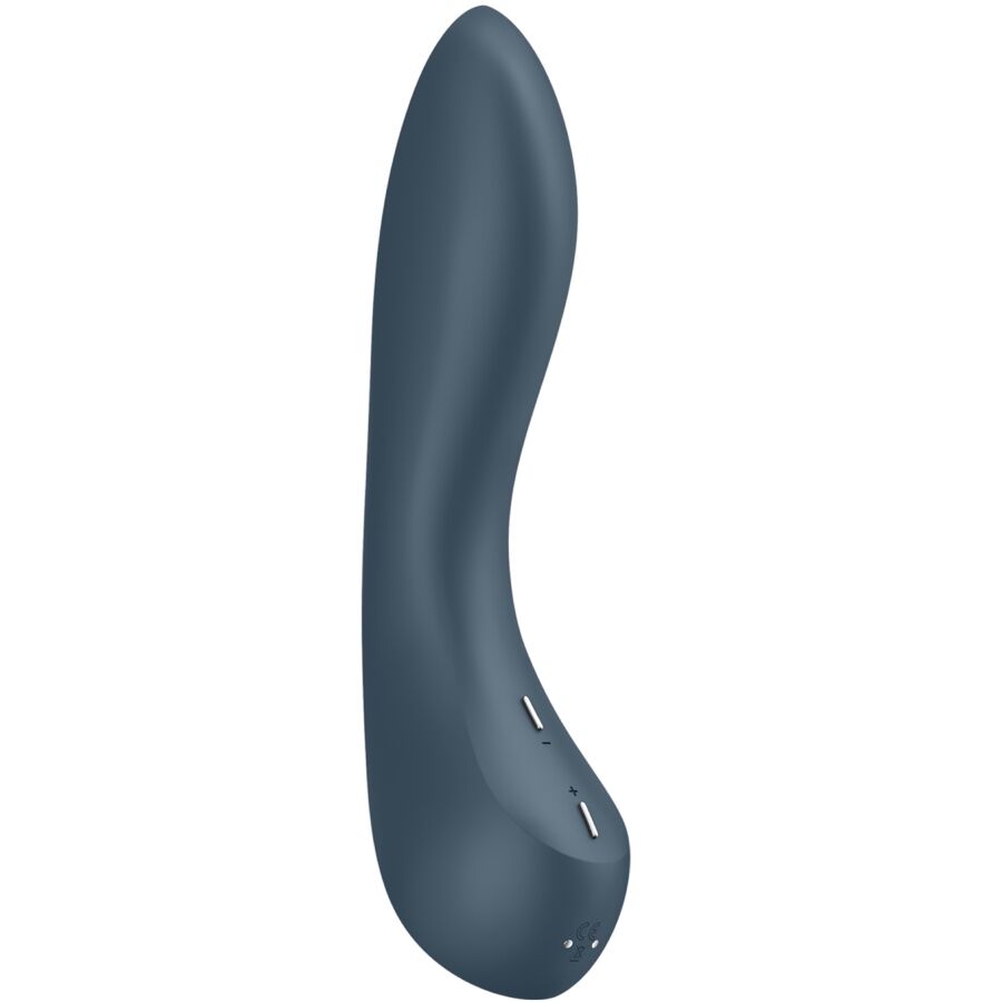 Ilhaerotica - SATISFYER - G-SPOT WAVE 4 12 VIBRAÇÕES PROGRAMA VIBRADOR CINZA ESCURO