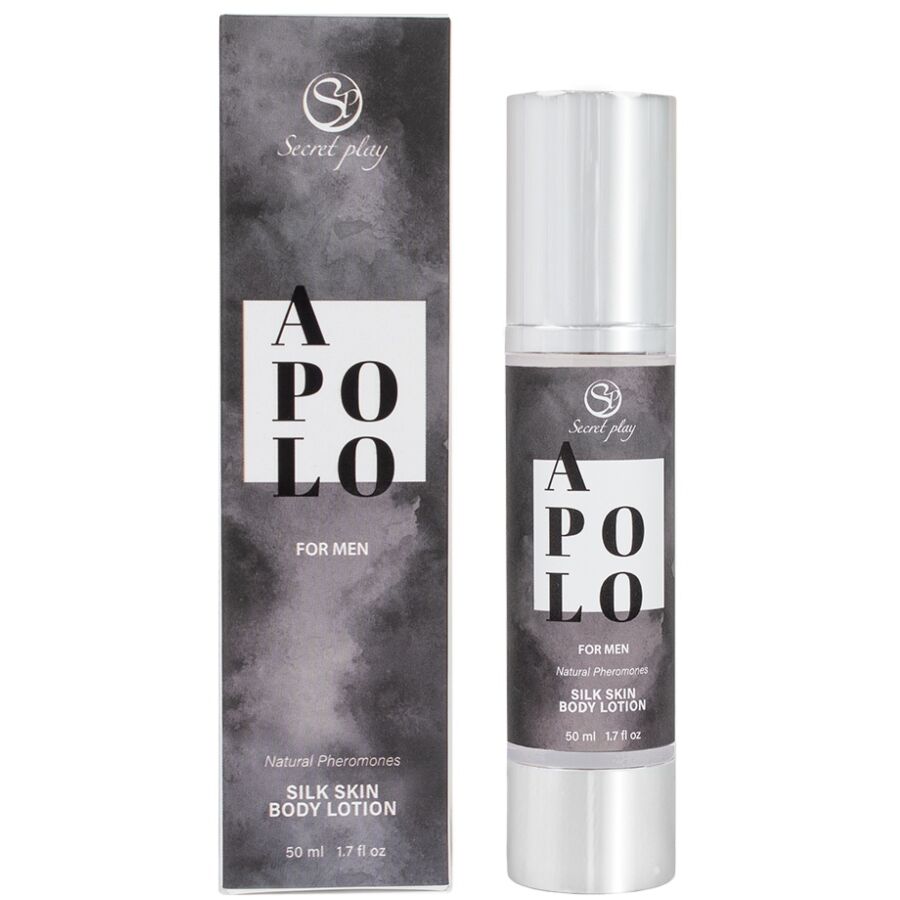 Ilhaerotica - SECRETPLAY - LOÇÃO DE PELE  APOLO SILK PARA HOMENS 50 ML