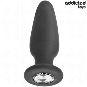 ADDICTED TOYS – PLUG ANAL COM JOIA TAMANHO S 8,8 CM