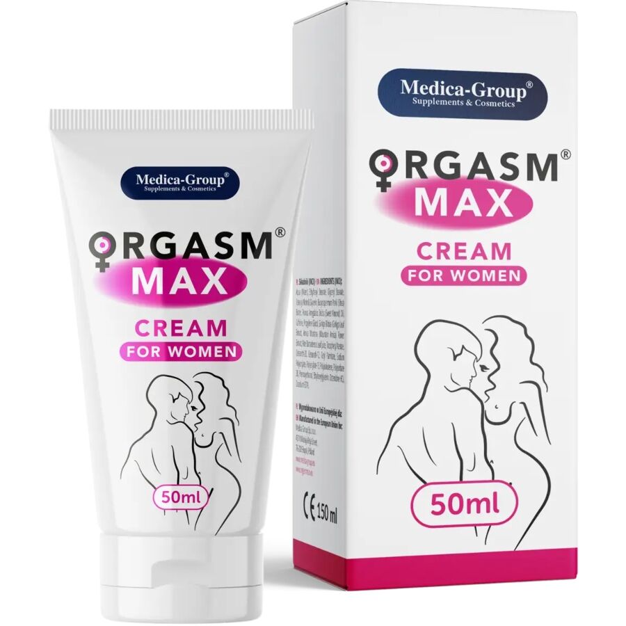 Ilhaerotica - MEDICA GROUP - CREME ÍNTIMO ORGASM MAX PARA MULHERES 50 ML