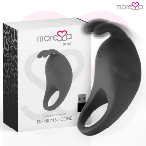 MORESSA – BRAD PREMIUM SILICONE RECARREGVEL PRETO