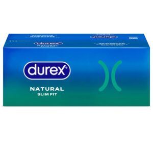 DUREX – NATURAL SLIM FIT BÁSICO 144 UNIDADES