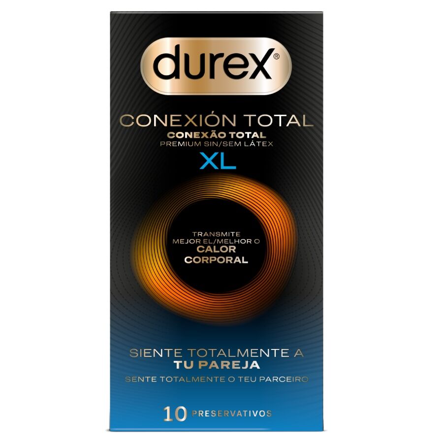 Ilhaerotica - DUREX - TOTAL CONNECTION XL ULTRA FINE PLUS SEM LÁTEX 10 UNIDADES