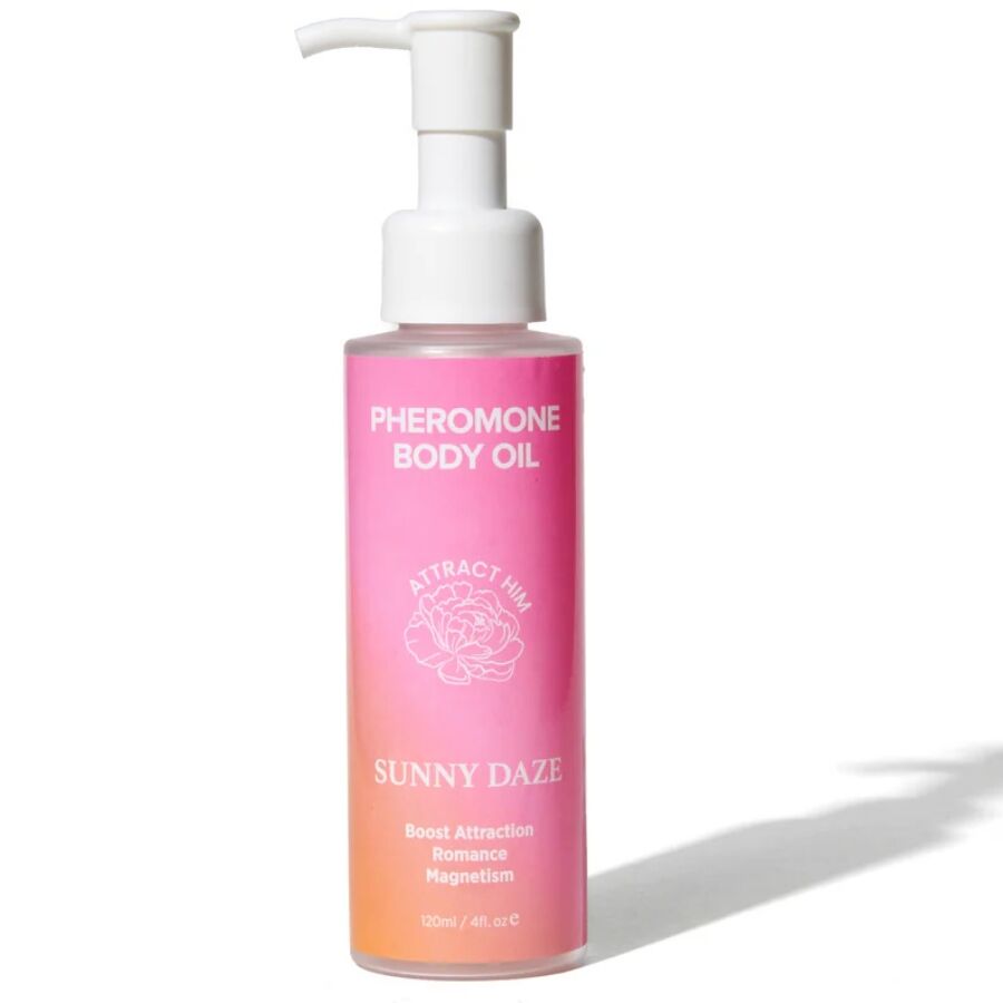 Ilhaerotica - EYE OF LOVE - ÓLEO CORPORAL BLOOM COM FEROMONAS SUNNY DAZE 120 ML