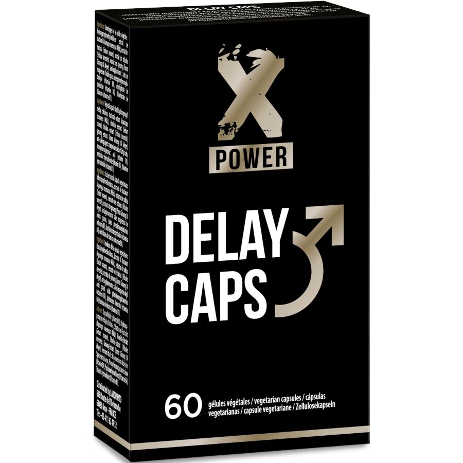Ilhaerotica - XPOWER - CÁPSULAS PARA RETARDAR A EJACULAÇÃO - 60 CÁPSULAS