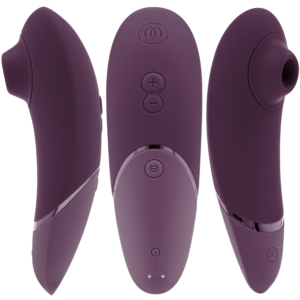 WOMANIZER – PRÓXIMO ESTIMULADOR CLITORIAL ROXO ESCURO