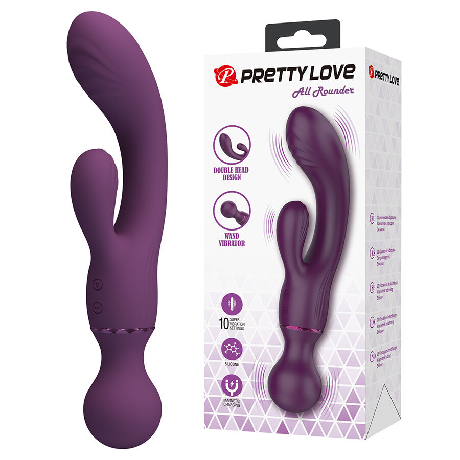 Ilhaerotica - PRETTY LOVE - VIBRADOR ROXO PARA PONTO G
