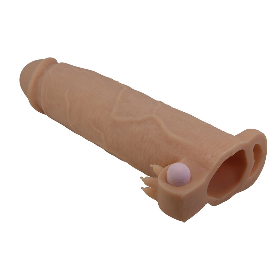 Ilhaerotica - PRETTY LOVE - XERXES CAPA PENIANA COM ESTIMULADOR CLITÓRICO E VIBRAÇÃO
