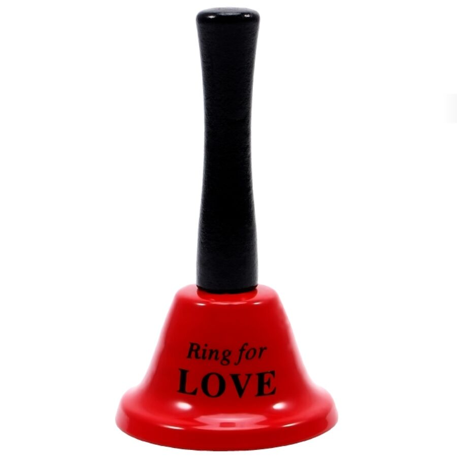 Ilhaerotica - DIABLO PICANTE - SINO DE MÃO VERMELHO 'RING FOR LOVE'