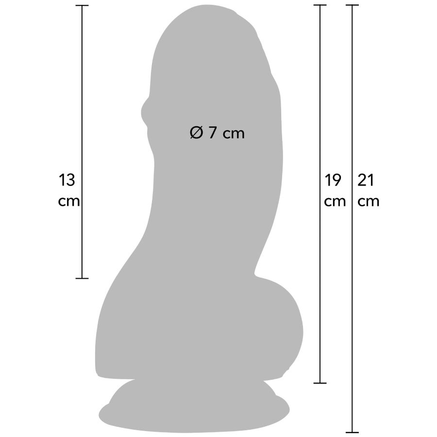 HIDDEN DESIRE - INFERNO DILDO FAT BOYS 19 CM - Image 3