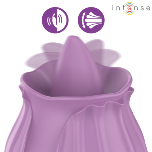 INTENSE – AZALEA ESTIMULANTE CLITÓRIS FLOR 10 VIBRAÇÕES ROXO