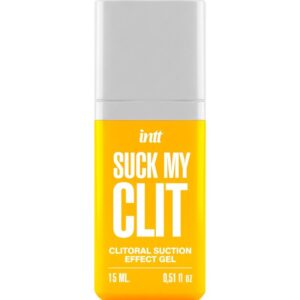 INTT – SUCK MY CLIT GEL COM EFEITO DE SUCÇÃO MANGA TROPICAL 15 ML