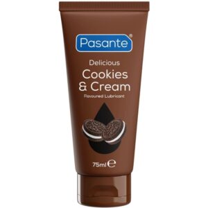 PASANTE – LUBRIFICANTE À BASE DE ÁGUA COM AROMA DE BISCOITOS E CREME 75 ML