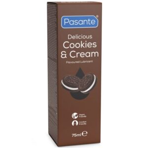 PASANTE – LUBRIFICANTE À BASE DE ÁGUA COM AROMA DE BISCOITOS E CREME 75 ML