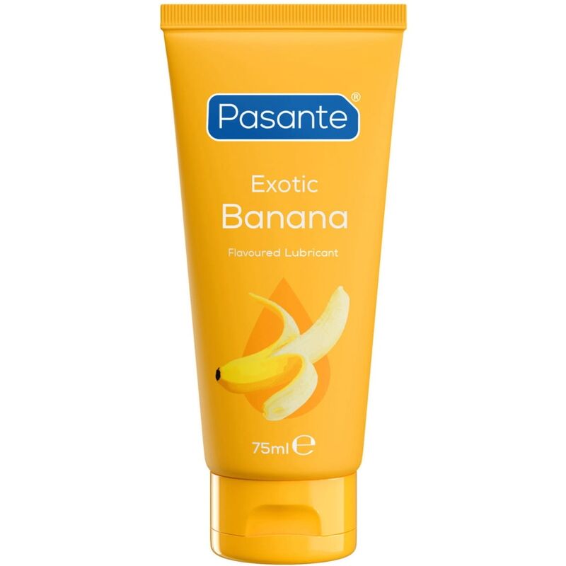 Ilhaerotica - PASANTE - LUBRIFICANTE À BASE DE ÁGUA COM SABOR DE BANANA 75 ML