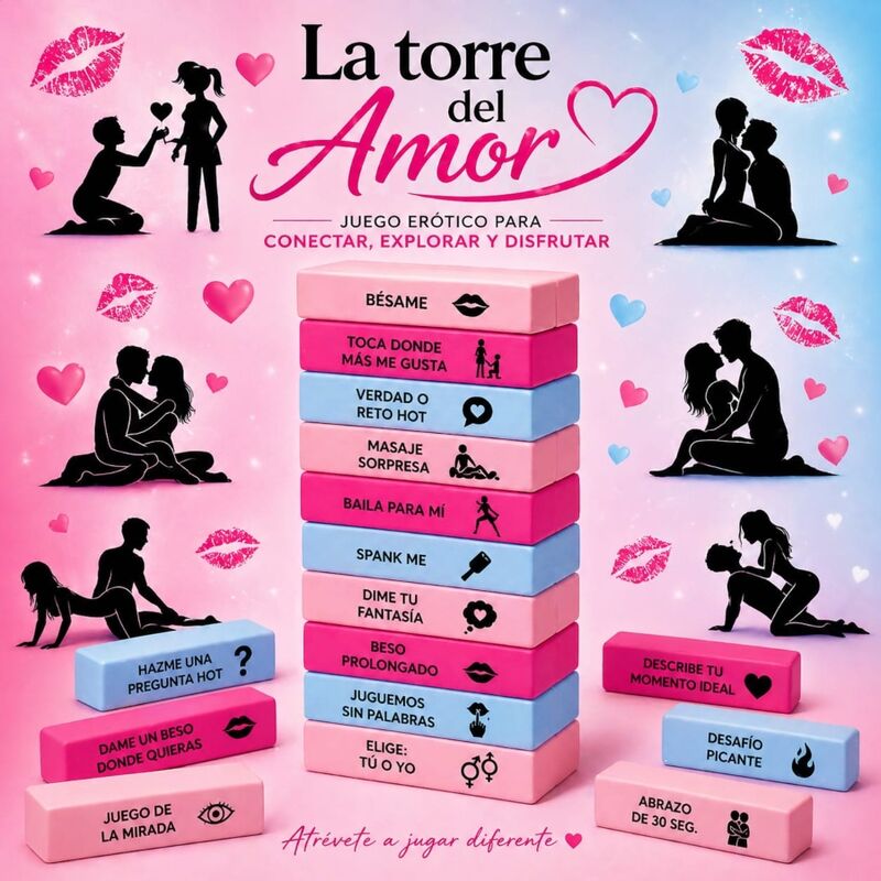 Ilhaerotica - DIABLO PICANTE - JOGO DA TORRE DO AMOR - VERSÃO EM ESPANHOL