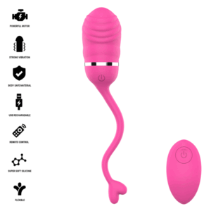 INTENSE – SOOKIE OVO VIBRATÓRIO COM CONTROLE REMOTO ROSA