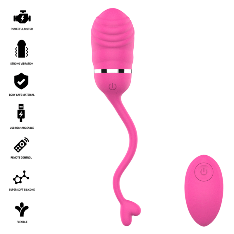 Ilhaerotica - INTENSE - SOOKIE OVO VIBRATÓRIO COM CONTROLE REMOTO ROSA