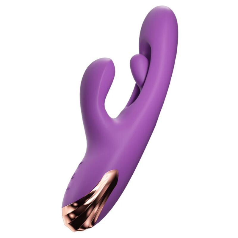 Ilhaerotica - SHE.E.O - VIBRADOR RABBIT PARA PONTO G COM MOVIMENTO DIGITAL ROXO