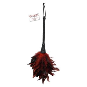 FETISH FANTASY SERIES – CÓCEGAS COM PENAS PRETAS E VERMELHAS