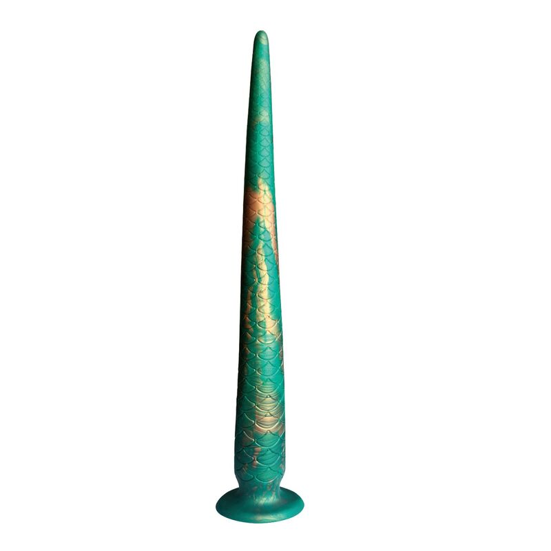 Ilhaerotica - POWER MONSTERS - WILDWYRM TAIL BICOLOR FANTASY SILICONE DILDO 47 CM Ø 4 CM