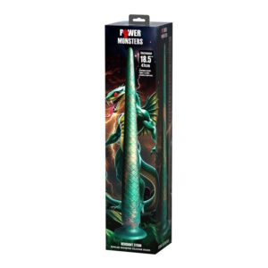 POWER MONSTERS – WILDWYRM TAIL BICOLOR FANTASY SILICONE DILDO 47 CM Ø 4 CM