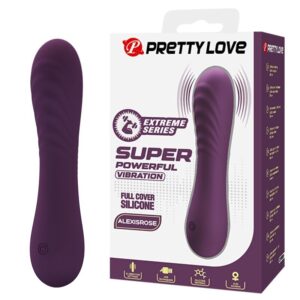PRETTY LOVE – VIBRADOR RECARREGÁVEL ALEXISROSE COM 10 FUNÇÕES – ROXO