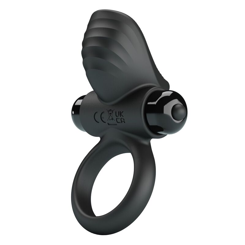 Ilhaerotica - PRETTY LOVE - ANEL VIBRATÓRIO PARA PÊNIS ADRIEN COM 10 FUNÇÕES - PRETO