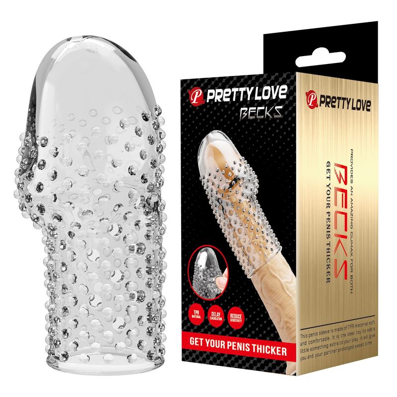 Ilhaerotica - PRETTY LOVE - CAPA PENIANA PARA NERD: DEIXE SEU PÊNIS MAIS GROSSO E TRANSPARENTE