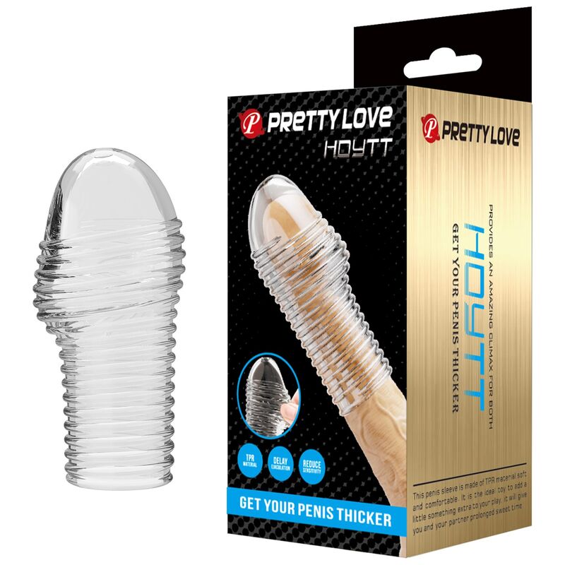 Ilhaerotica - PRETTY LOVE - CAPA PARA PÊNIS HOTTT PARA AUMENTAR O AUMENTO DO VOLUME DO SEU PÊNIS TRANSPARENTE