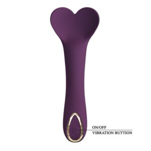 PRETTY LOVE – VIBRADOR RECARREGÁVEL KENYELL COM 10 FUNÇÕES – ROXO