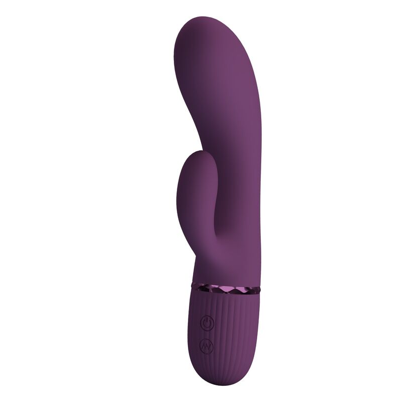 PRETTY LOVE - MARGIE VIBRADOR COELHO RECARREGÁVEL COM 10 FUNÇÕES ROXO - Image 2