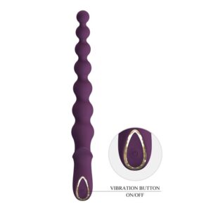 PRETTY LOVE – MADISON VIBRADOR ANAL RECARREGÁVEL COM 10 FUNÇÕES