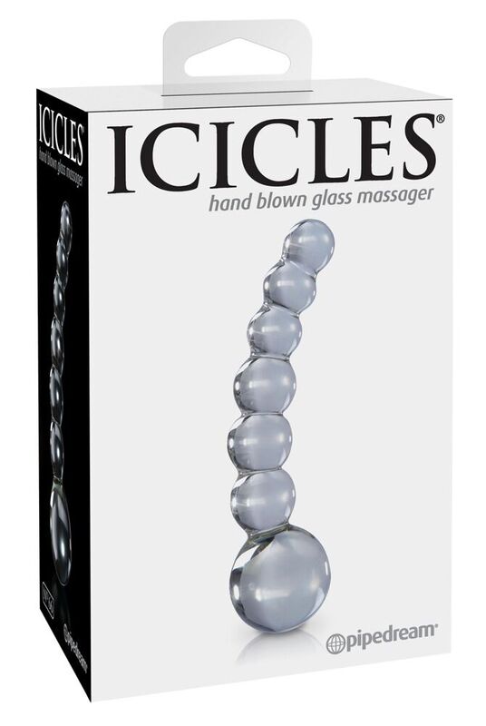 Ilhaerotica - ICICLES - N. 66 MASSAGEADOR TRANSPARENTE
