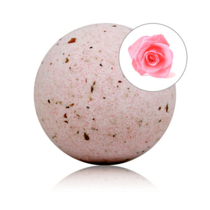 Ilhaerotica - TALOKA - BOMBA DE BANHO PERFUMADA DE ROSAS COM PÉTALAS DE ROSA