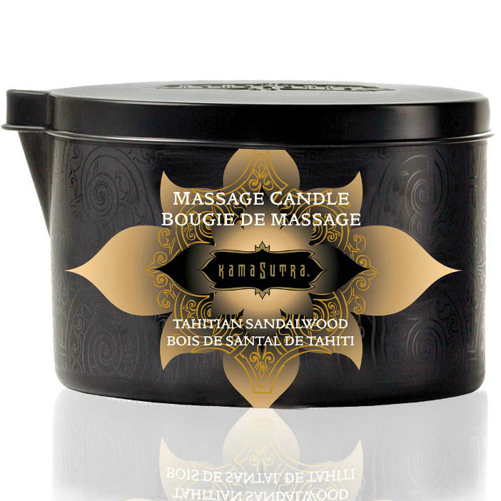 Ilhaerotica - KAMASUTRA - VELA DE MASSAGEM KAMASUTRA - BAUNILHA E SNDALO 170 GR