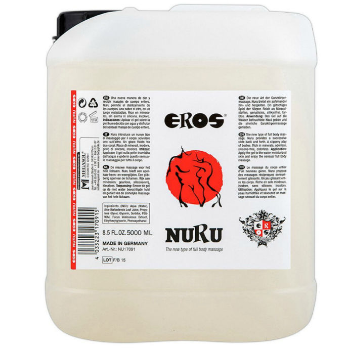 Ilhaerotica - EROS - ÓLEO DE MASSAGEM NURU RICO EM MINERAL 5000 ML